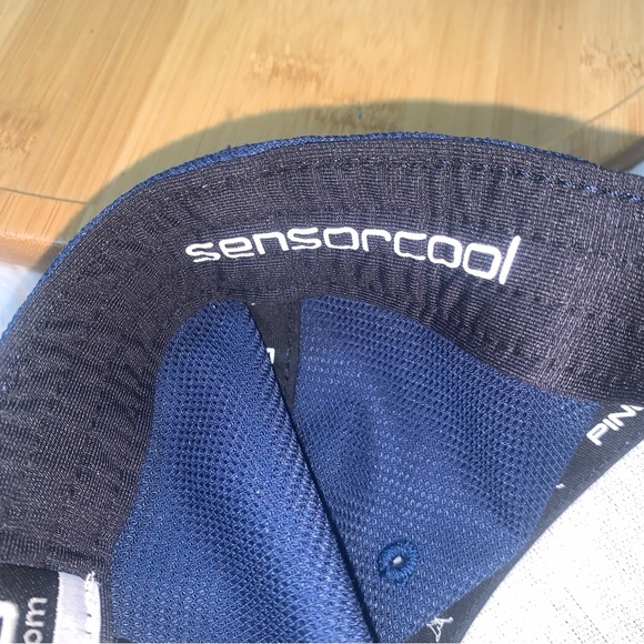 Ping Cap Hat Golf Fitted S-M G30 Flexfit Sensorcool Blue w/ White - Picture 9 of 10